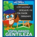 Livro infantil Aprendendo Valores: ESPALHANDO GENTILEZA