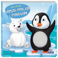 Livro Infantil Texturizado: Urso Polar e Pinguim - BLU EDITORA